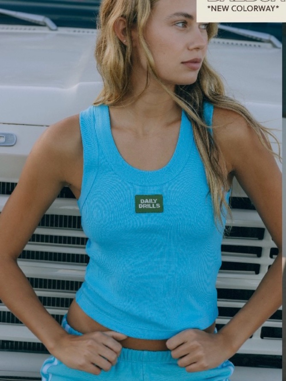 Daily Drills Ribbed Tank Balboa M/L